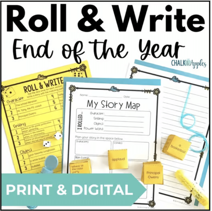 year-end activities - roll and write eoy